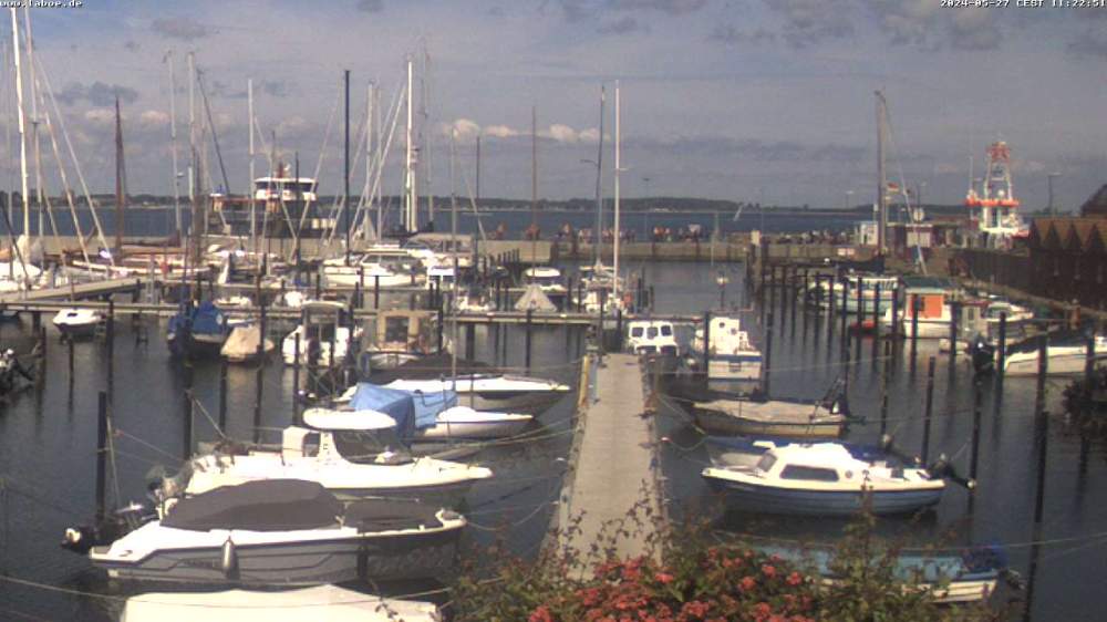 yachthafen laboe webcam